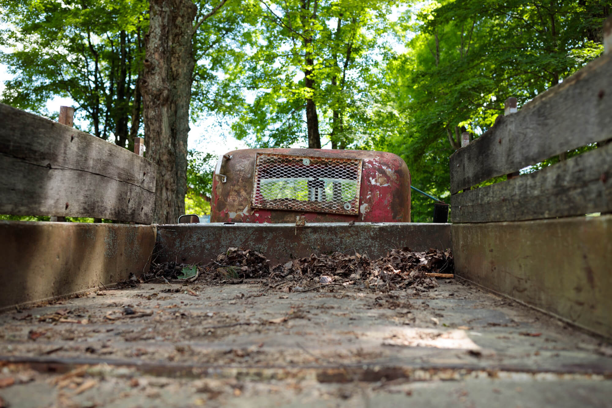 old truck bed